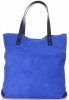 Bőr táska shopper bag Vittoria Gotti kobalt V8267